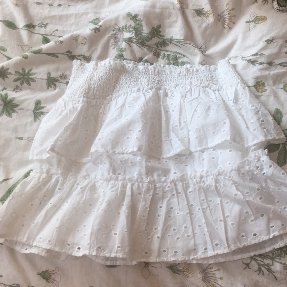 White cotton on skirt NWT